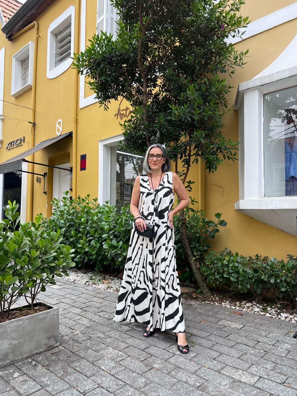 Vestido Pregas Ezilda EZILDINHA
