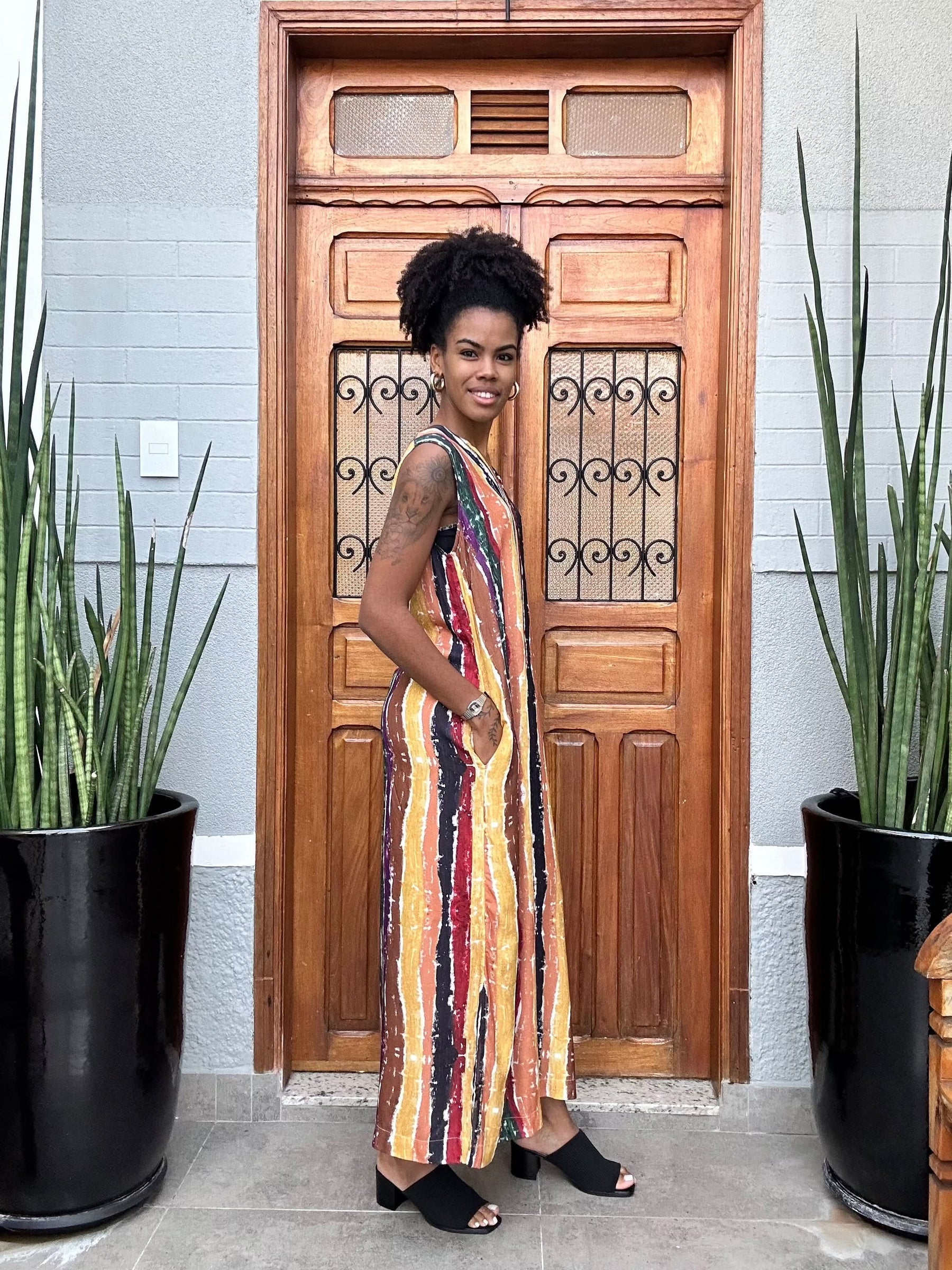 Vestido Longo Marrakech Una