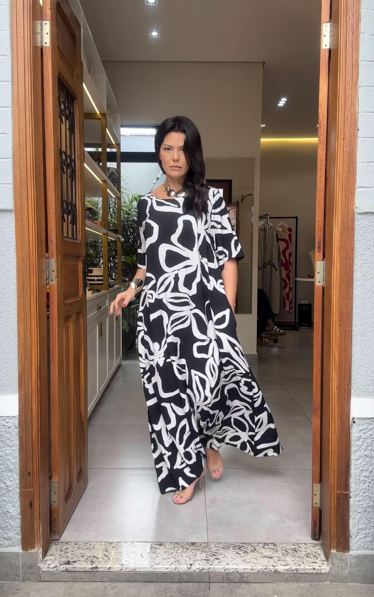 Vestido Bromélia Ezildinha