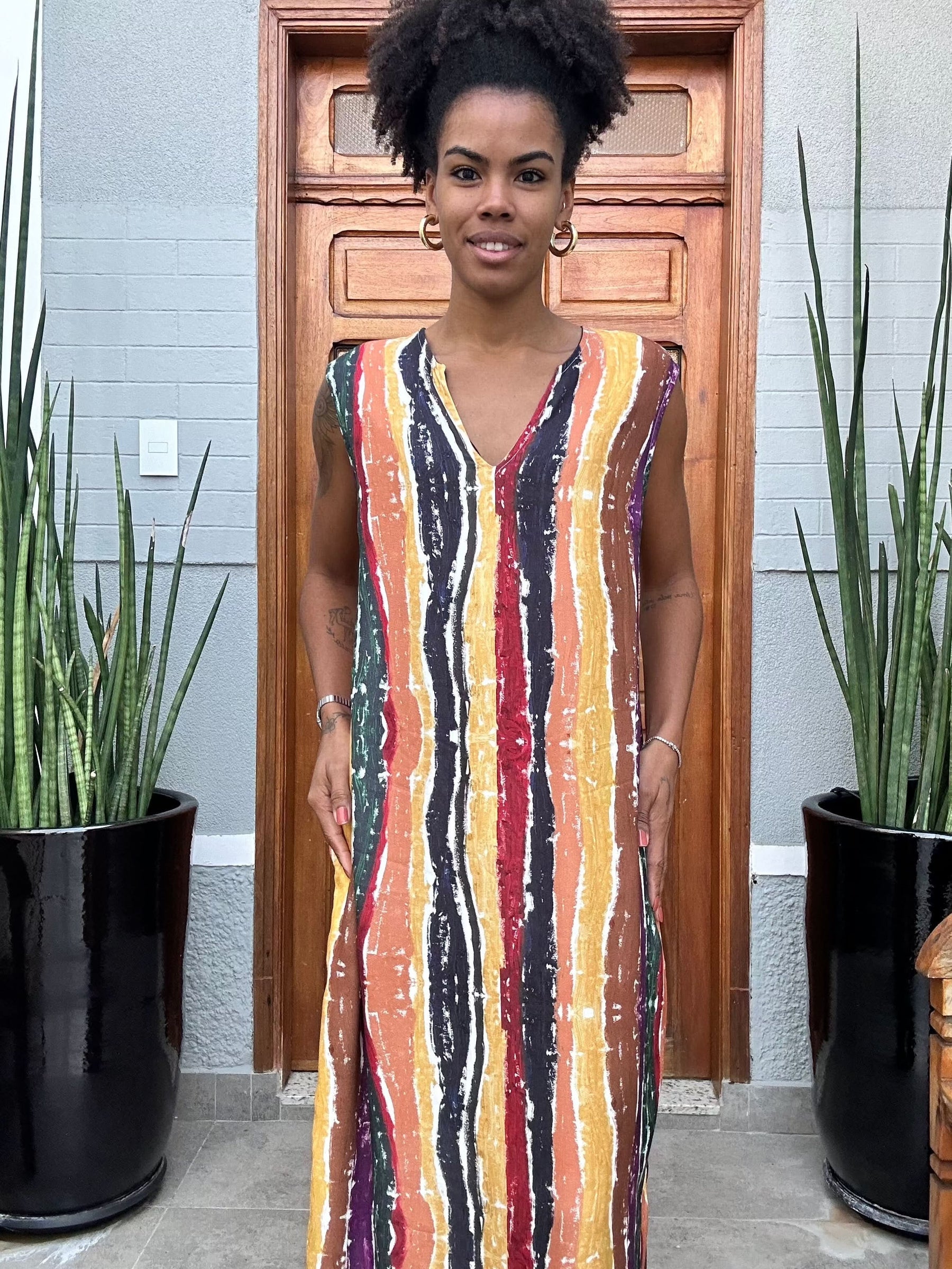 Vestido Longo Marrakech Una