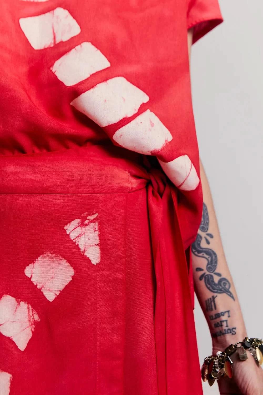 Saia Envelope Batik Trilha UNA