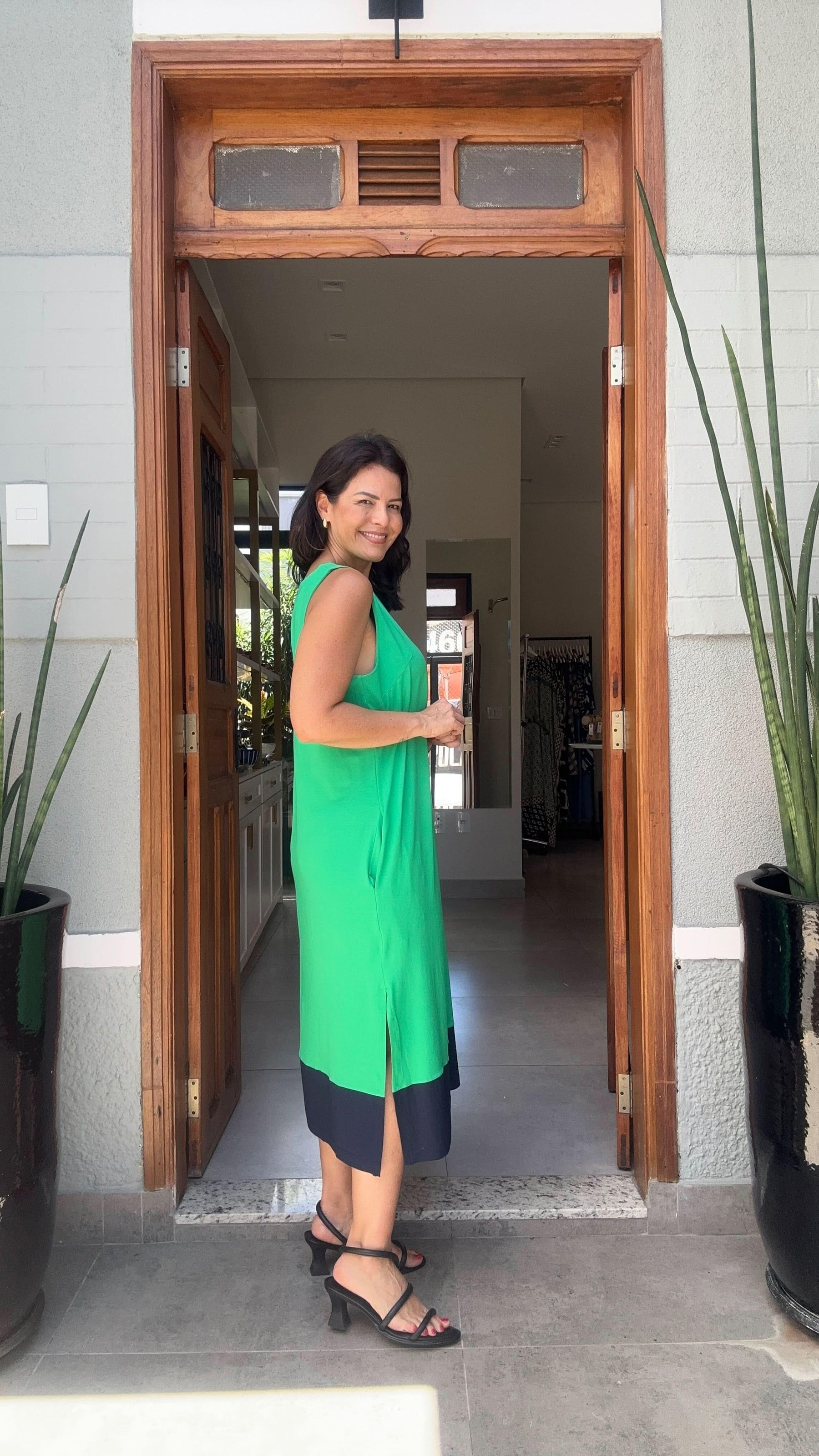 Vestido Laura Verde