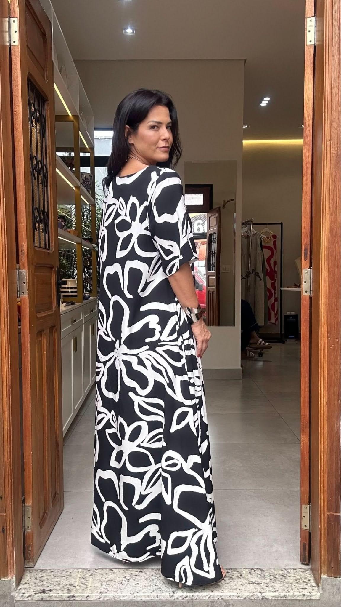 Vestido Bromélia Ezildinha