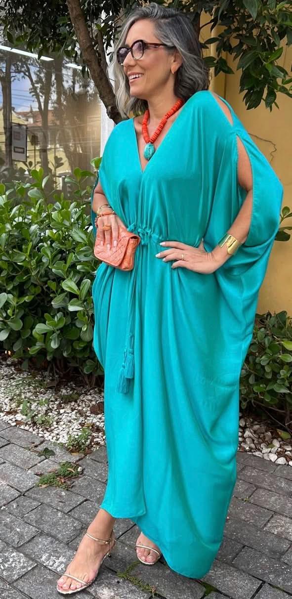 Kaftan Sardenha Verde Ezildinha