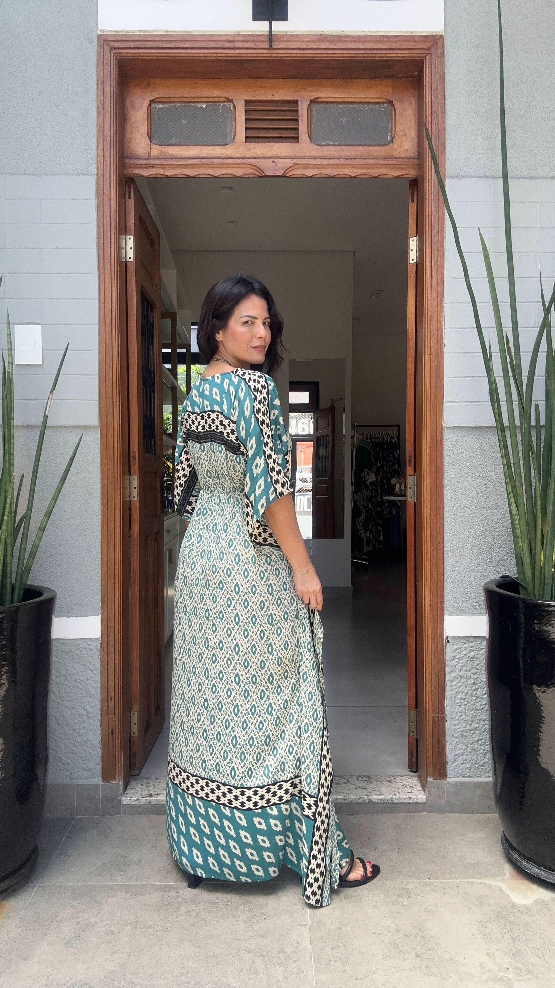 Kaftan Aruna Green Souq