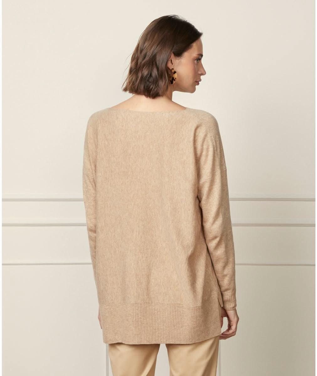 Blusa de Tricot Raissa Natural Souq