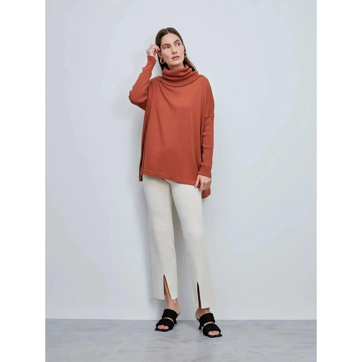 Maxi Pull Vênus Ferrugem Ambicione by Anselmi