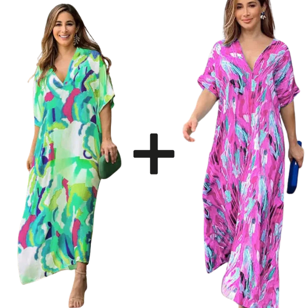 [COMPRE 1, LEVE 2] Vestido Longo Veranna + Bolsa de Brinde