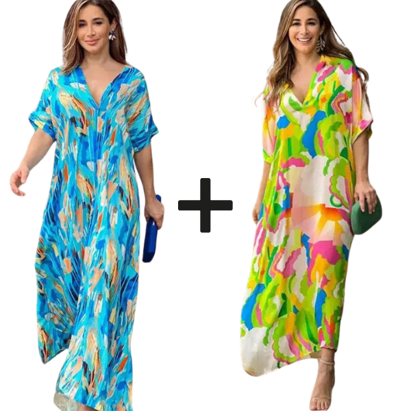[COMPRE 1, LEVE 2] Vestido Longo Veranna + Bolsa de Brinde
