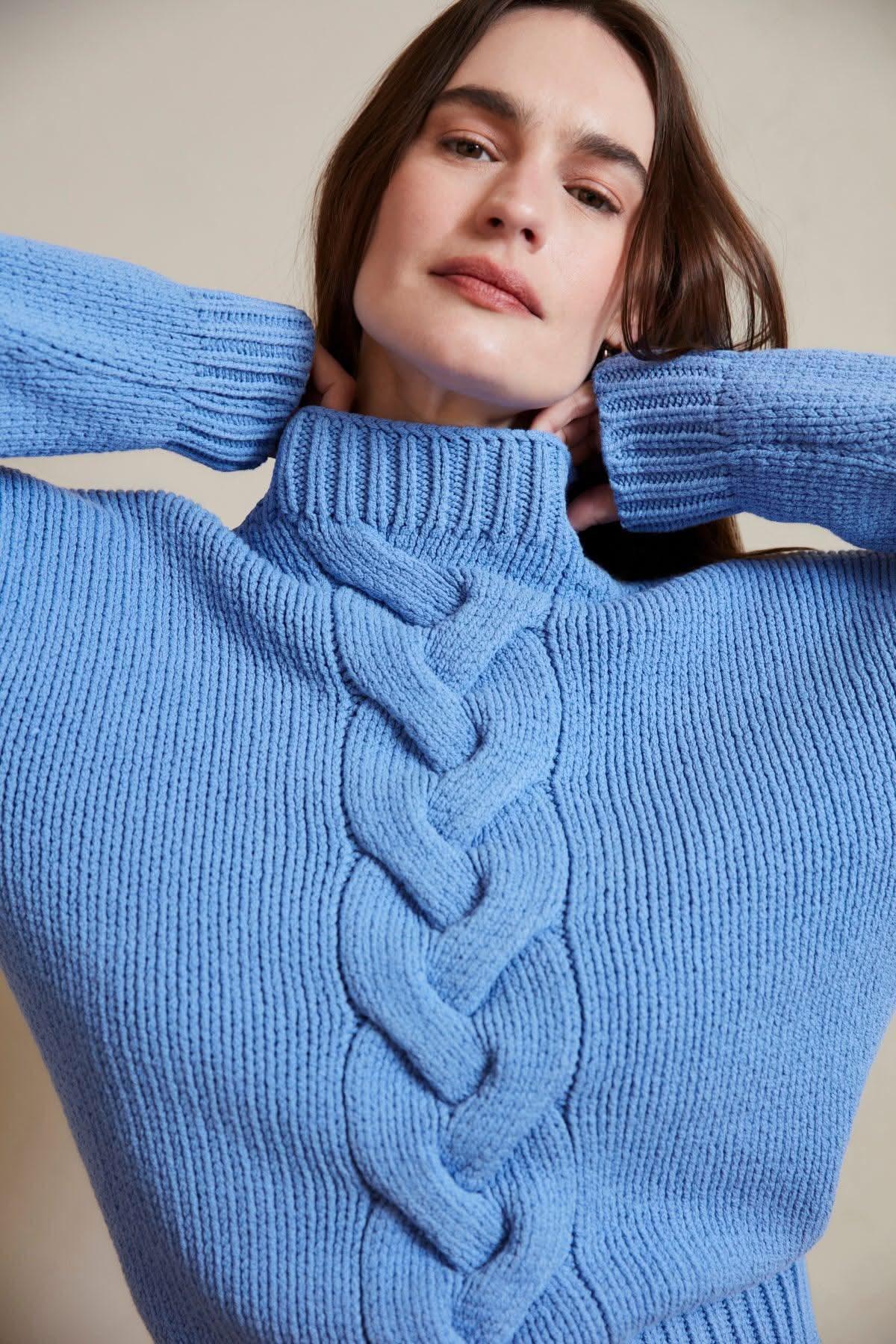 Blusa Roma Azul Ambicione by Anselmi