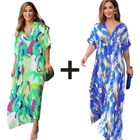 [COMPRE 1, LEVE 2] Vestido Longo Veranna + Bolsa de Brinde