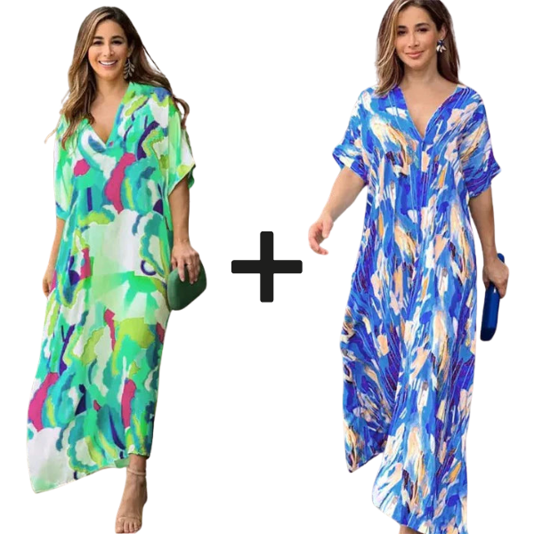 [COMPRE 1, LEVE 2] Vestido Longo Veranna + Bolsa de Brinde