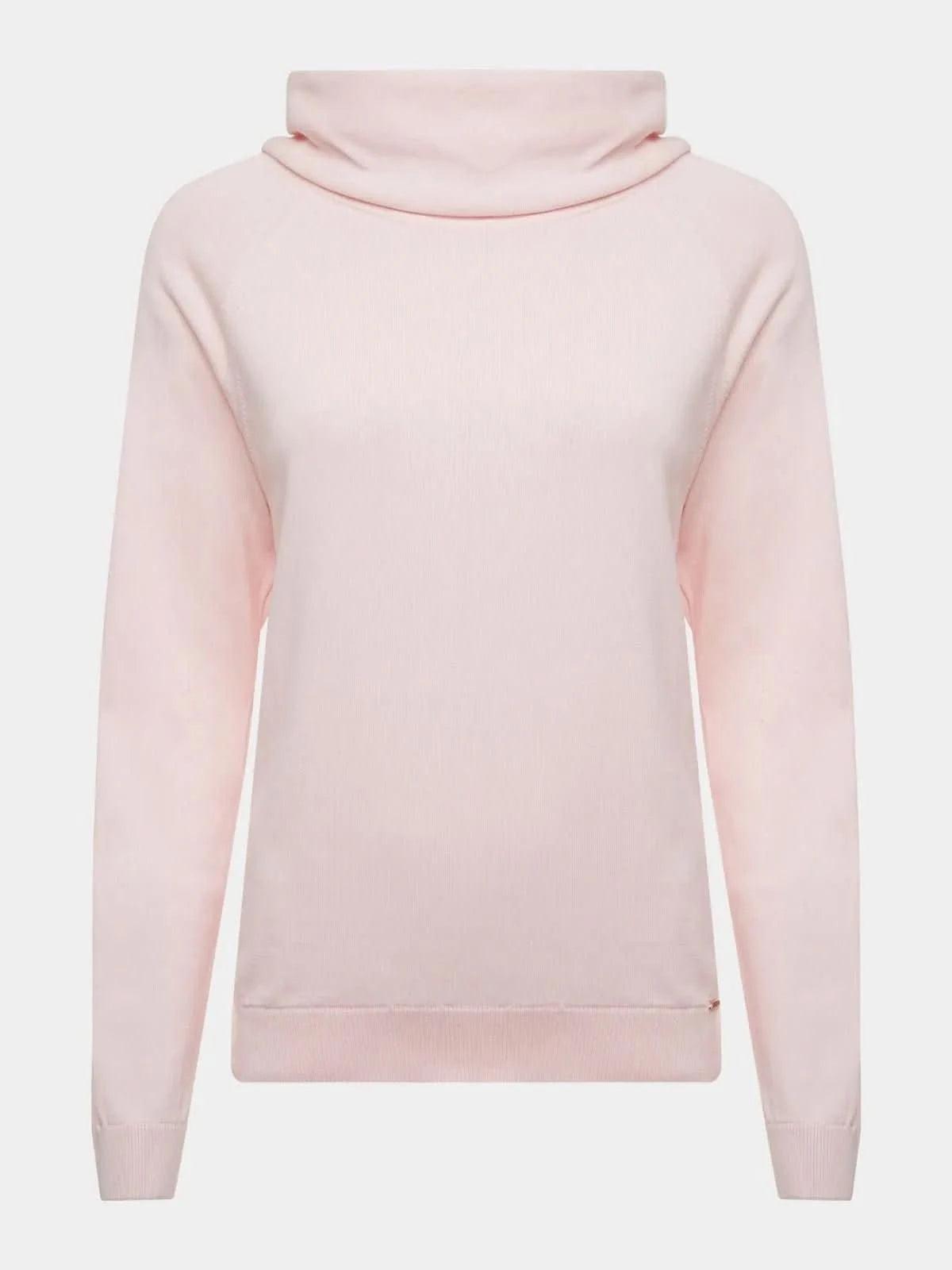 Blusa Básica Gola Alta Rosa Ambicione by Anselmi