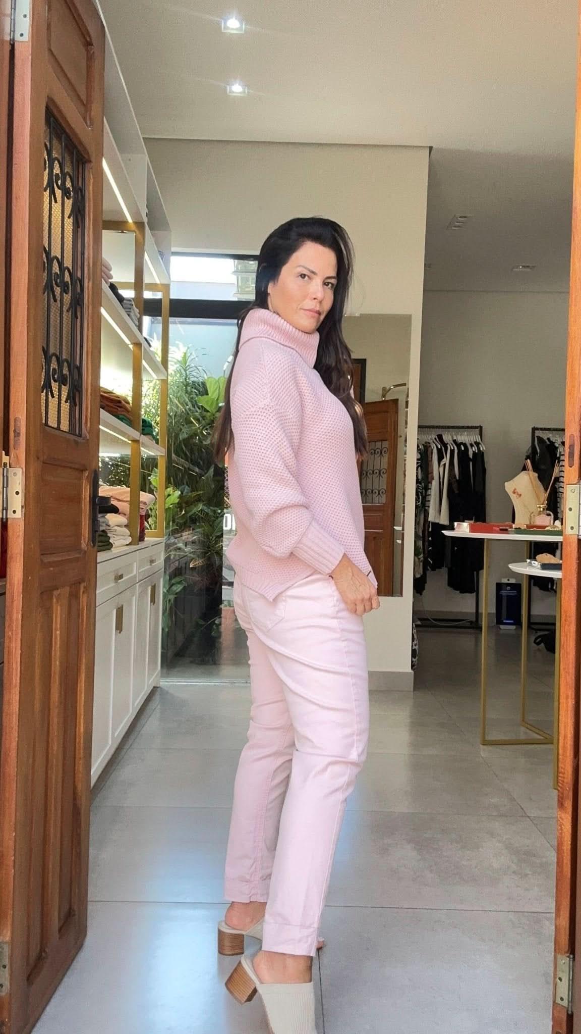 Blusa Lund Rosa Ambicione by Anselmi
