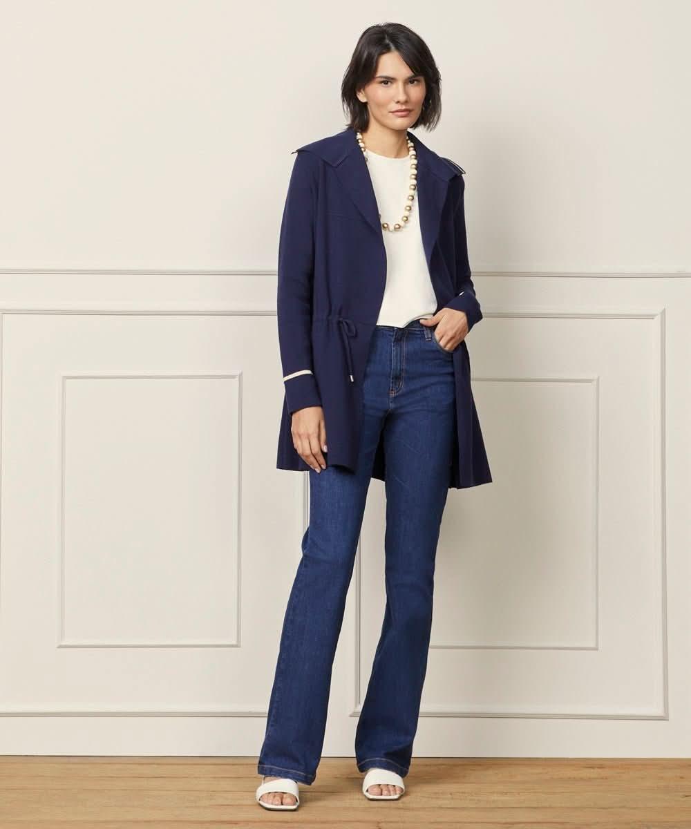 Casaco Tricot Ana Camila Souq