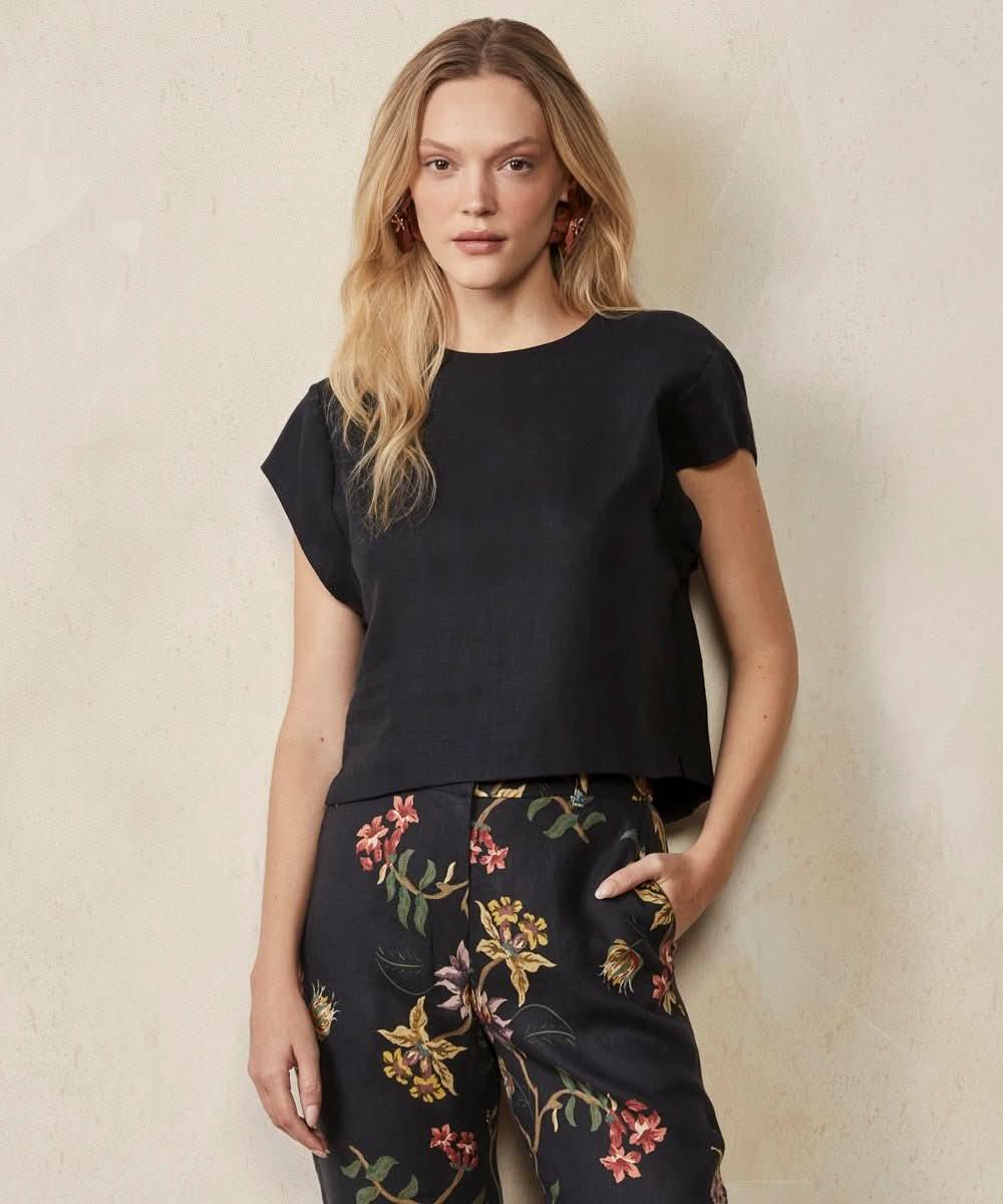 Blusa Queen Preta Souq
