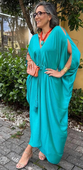 Kaftan Sardenha Verde Ezildinha