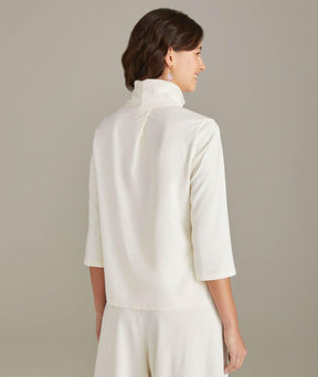 Blusa Gola Alta Thaila Off White Souq