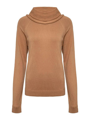 Blusa Básica Gola Alta Camelo Ambicione by Anselmi