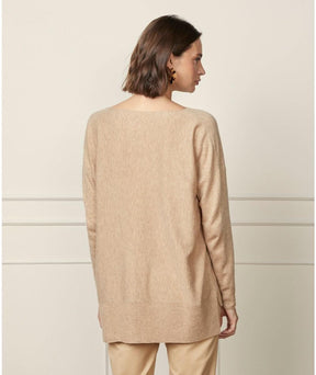 Blusa de Tricot Raissa Natural Souq