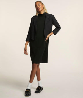 Vestido Tricô Monika Preto Souq