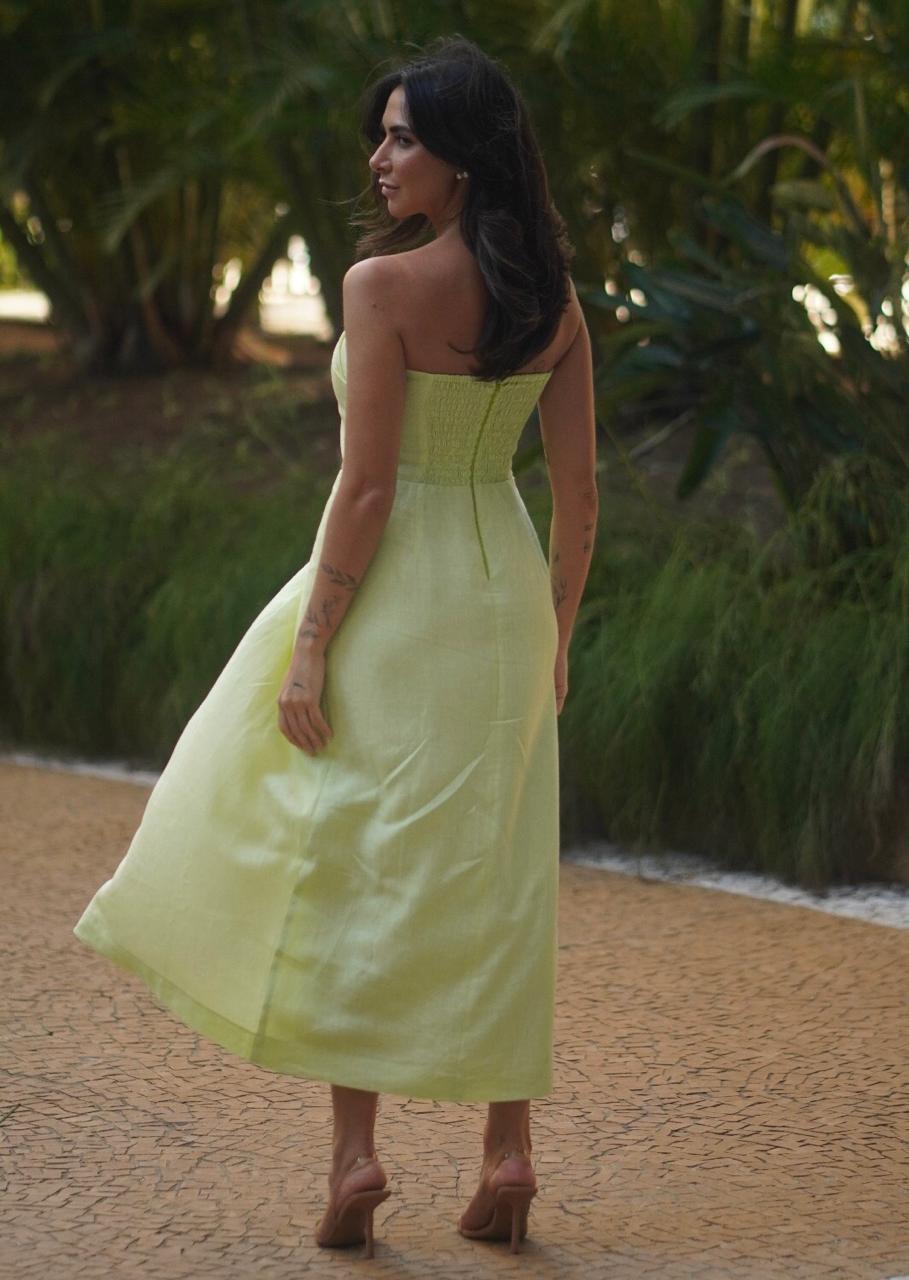 Vestido Bianca Linho